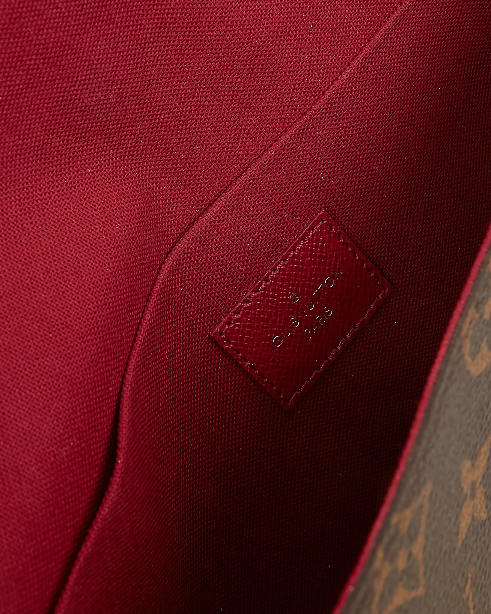 Louis Vuitton Monogram Canvas Pochette Felicie Wallet On Chain