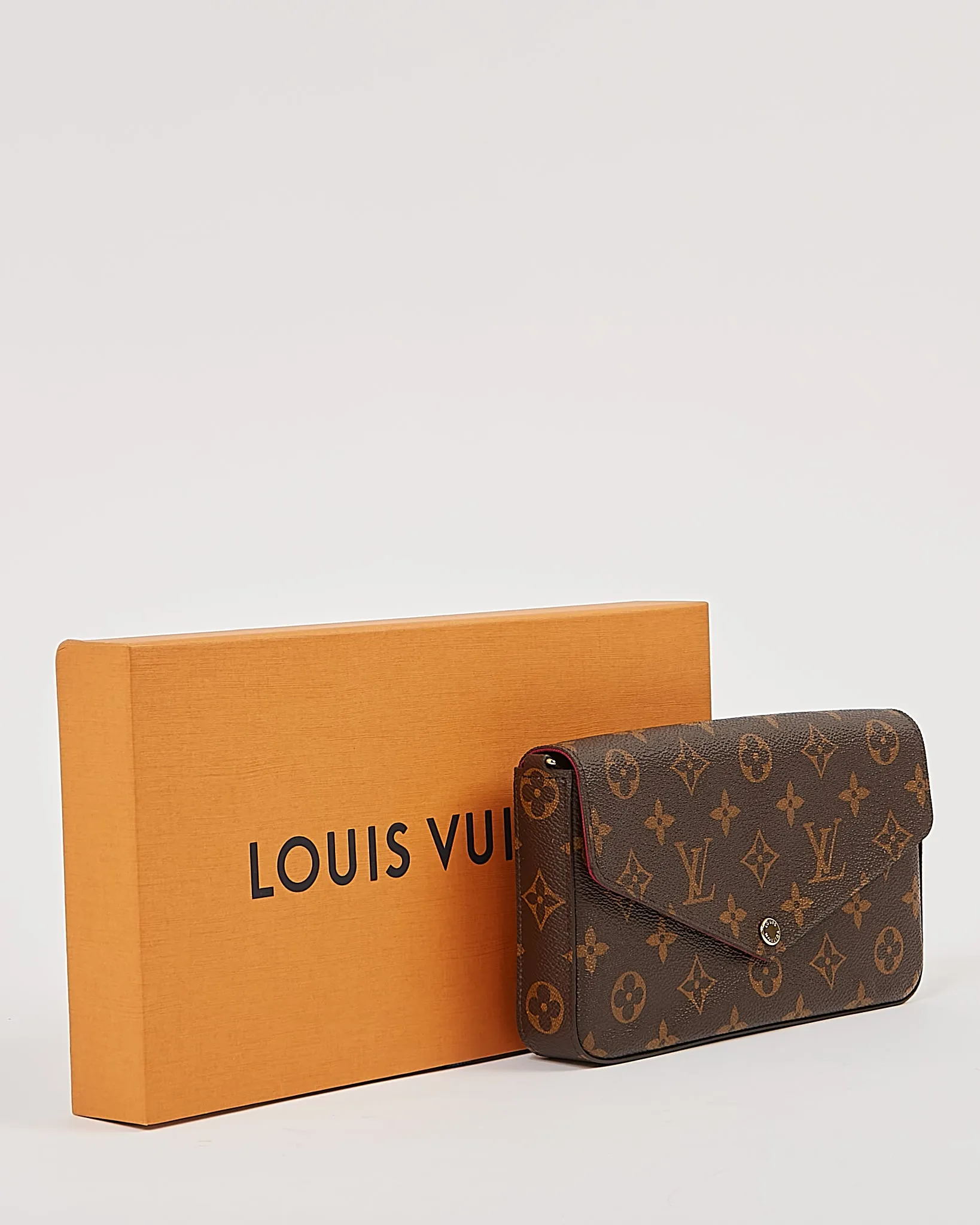 Louis Vuitton Monogram Canvas Pochette Felicie Wallet On Chain