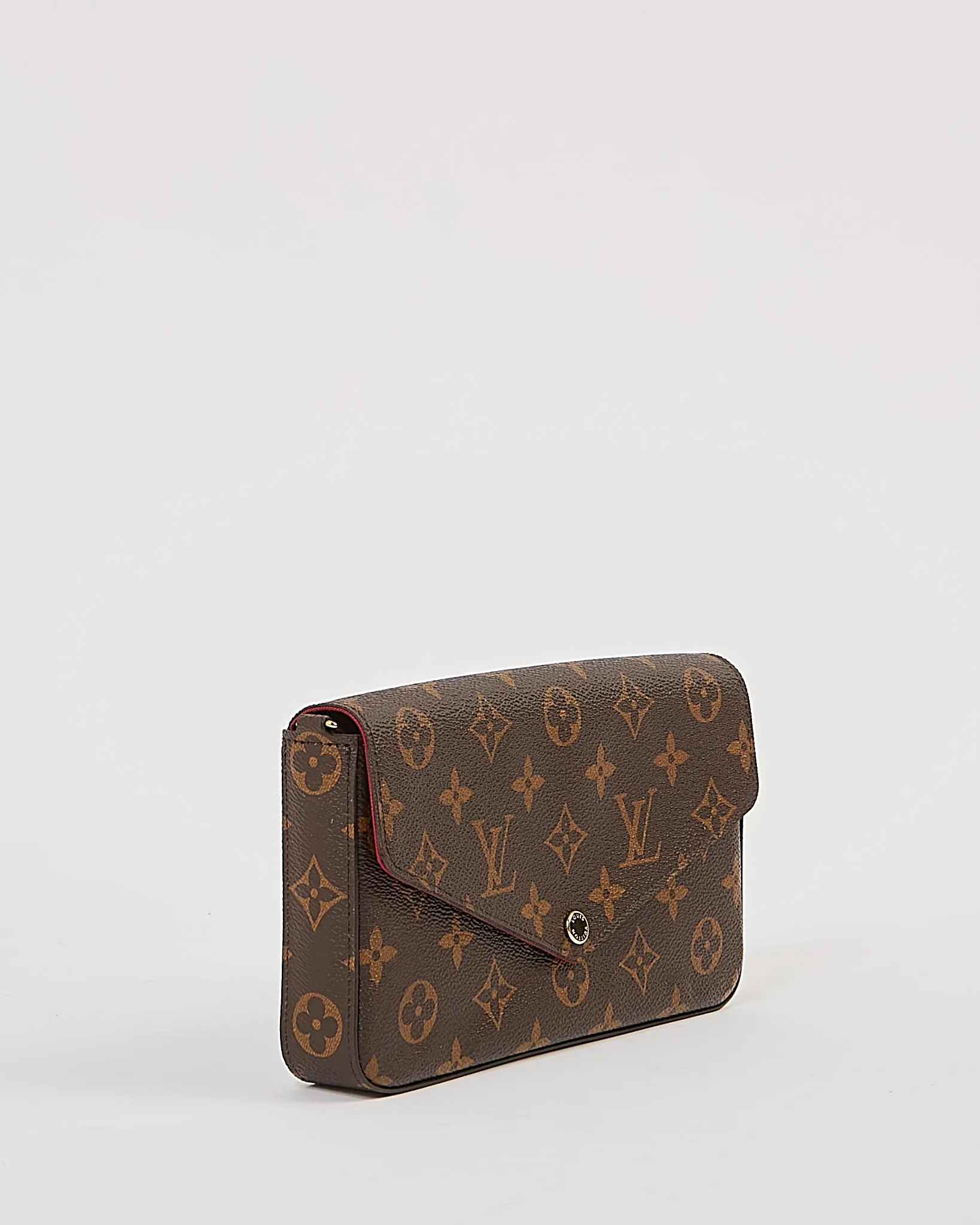 Louis Vuitton Monogram Canvas Pochette Felicie Wallet On Chain
