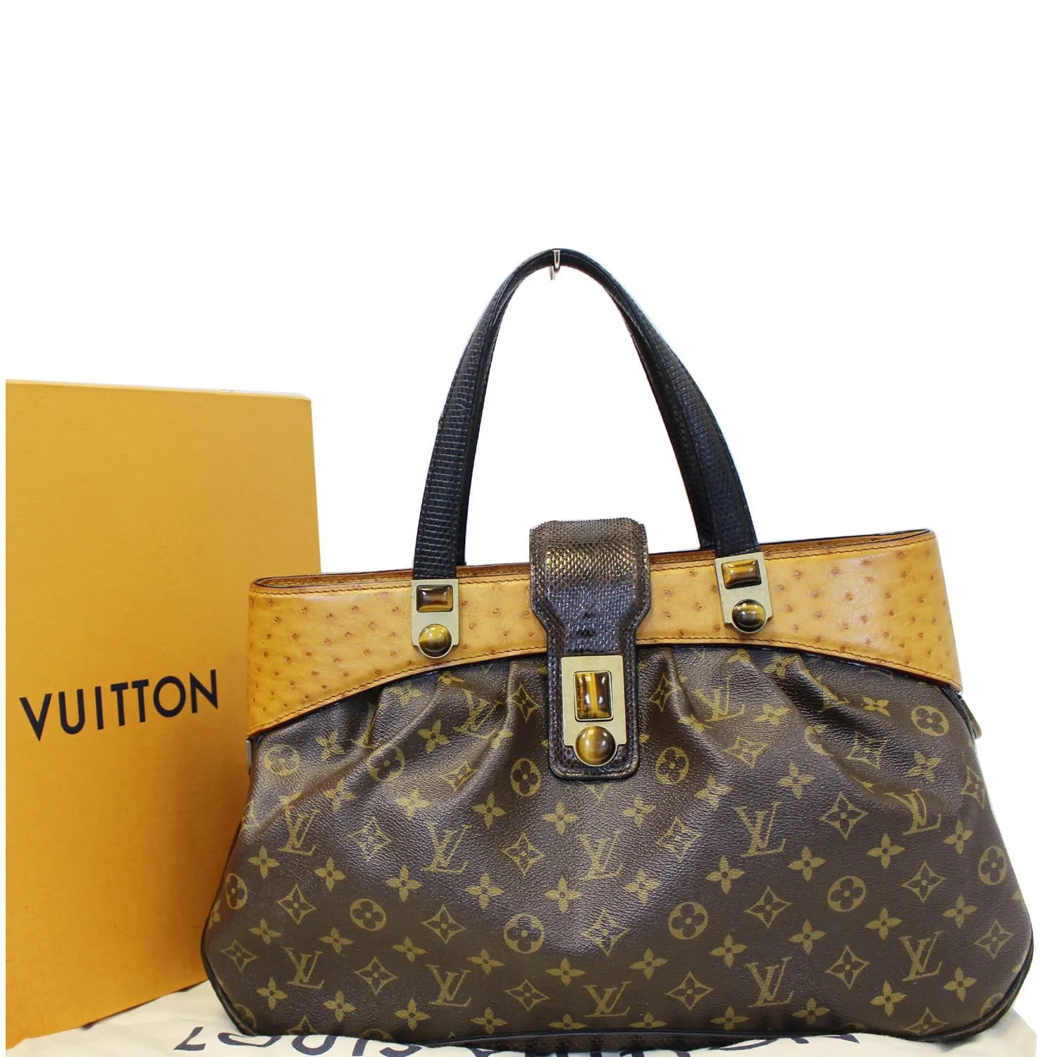 LOUIS VUITTON Oskar Waltz Monogram Canvas Shoulder Bag