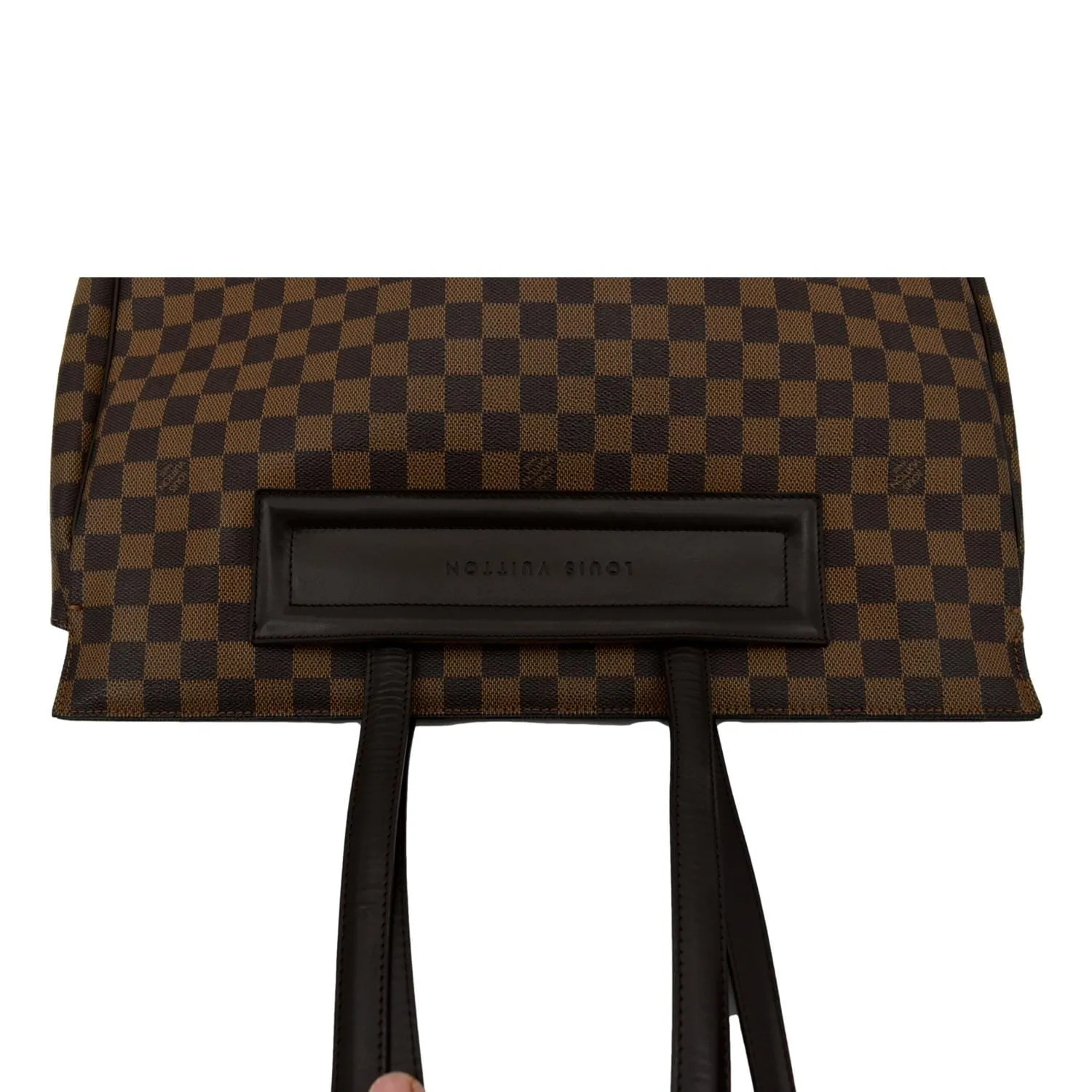 LOUIS VUITTON Parioli GM Damier Ebene Tote Shoulder Bag Brown