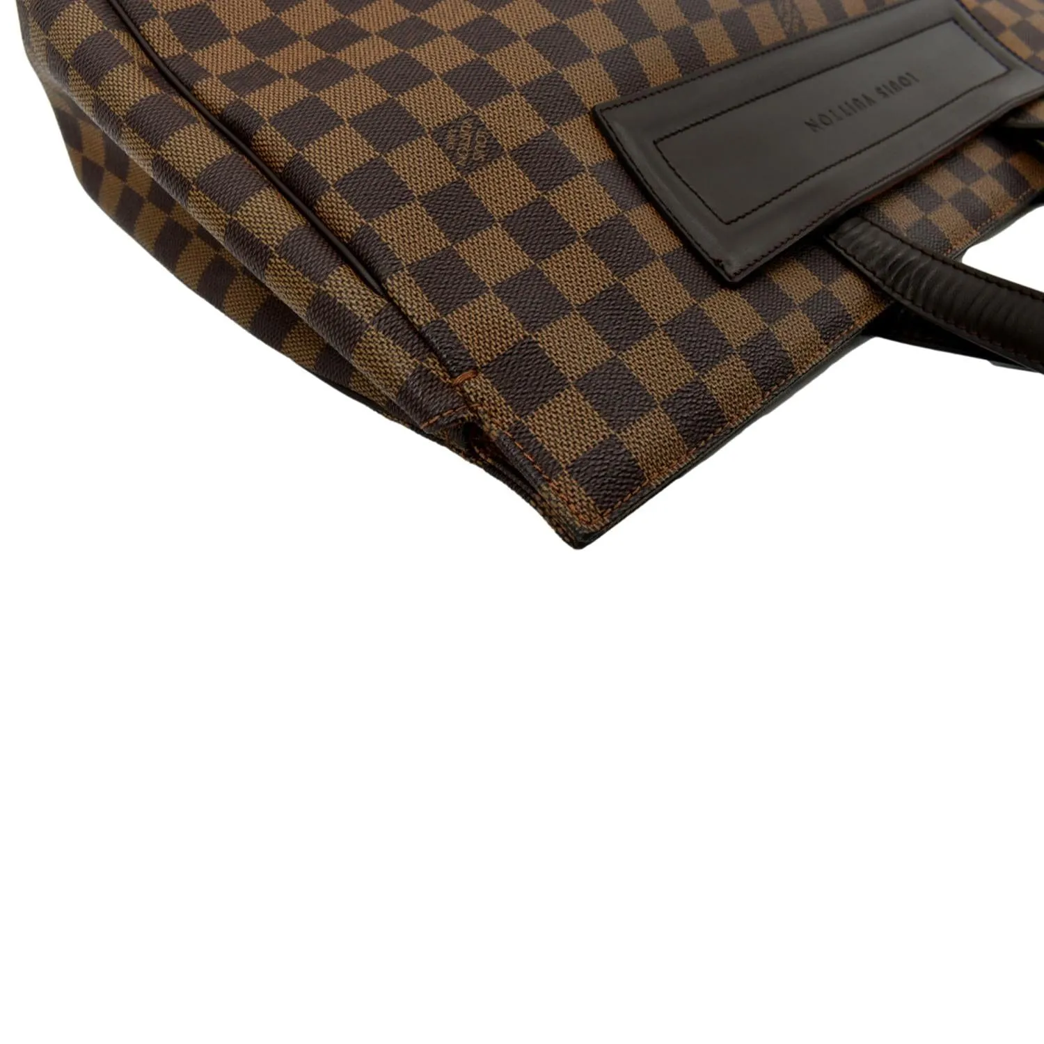 LOUIS VUITTON Parioli GM Damier Ebene Tote Shoulder Bag Brown