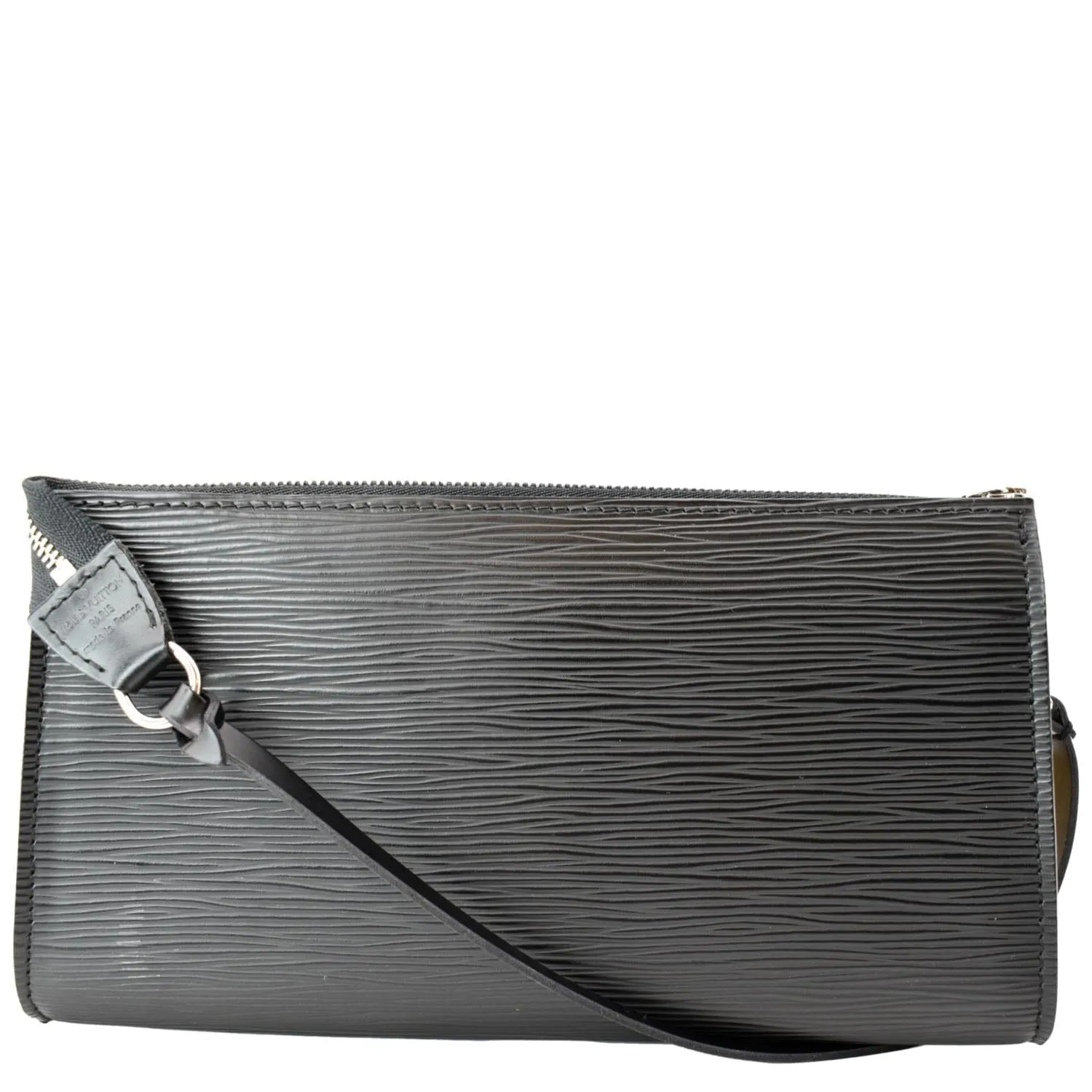 LOUIS VUITTON Pochette Accessoires Epi Leather Shoulder Bag Noir Black