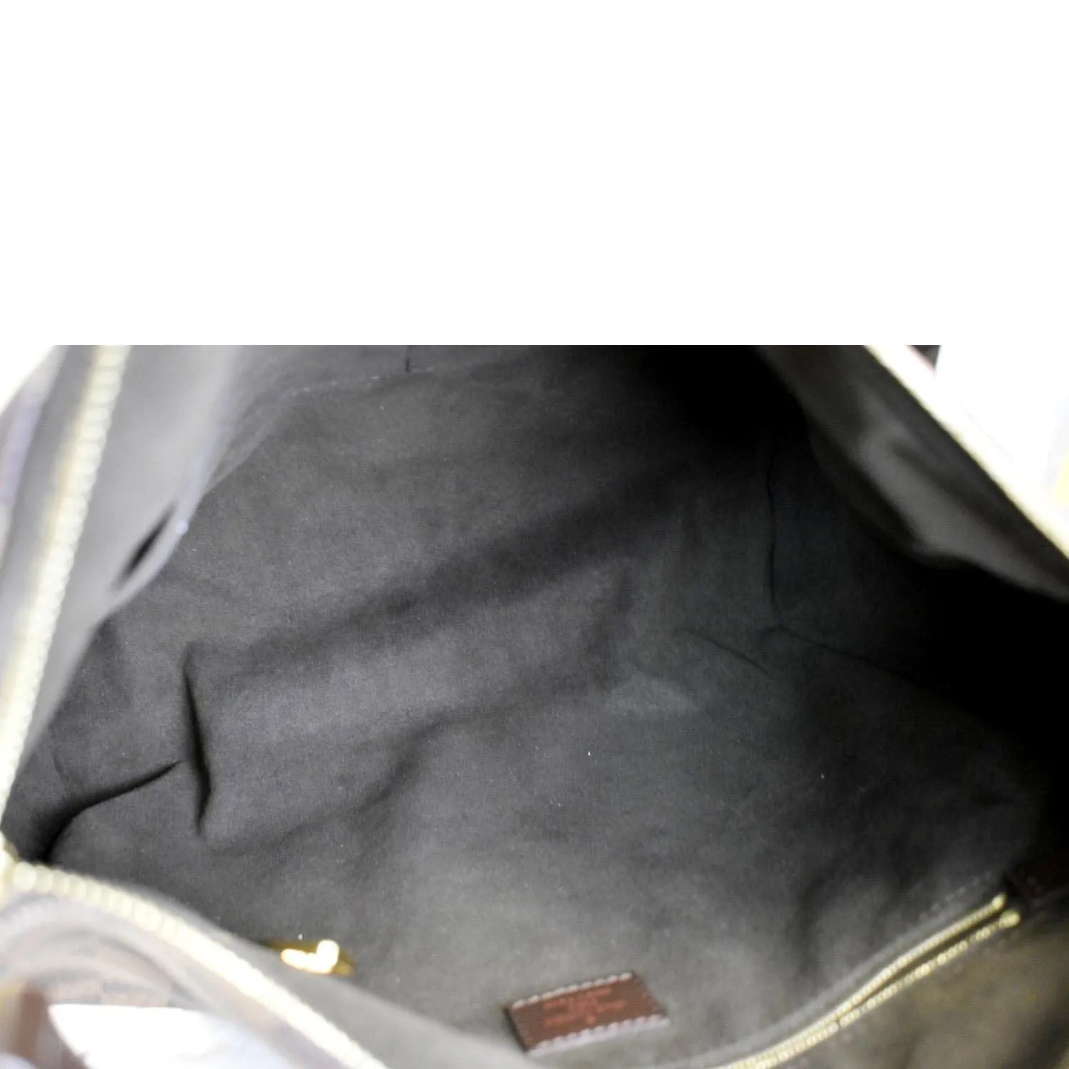 LOUIS VUITTON Portobello PM Damier Ebene Shoulder Bag Brown