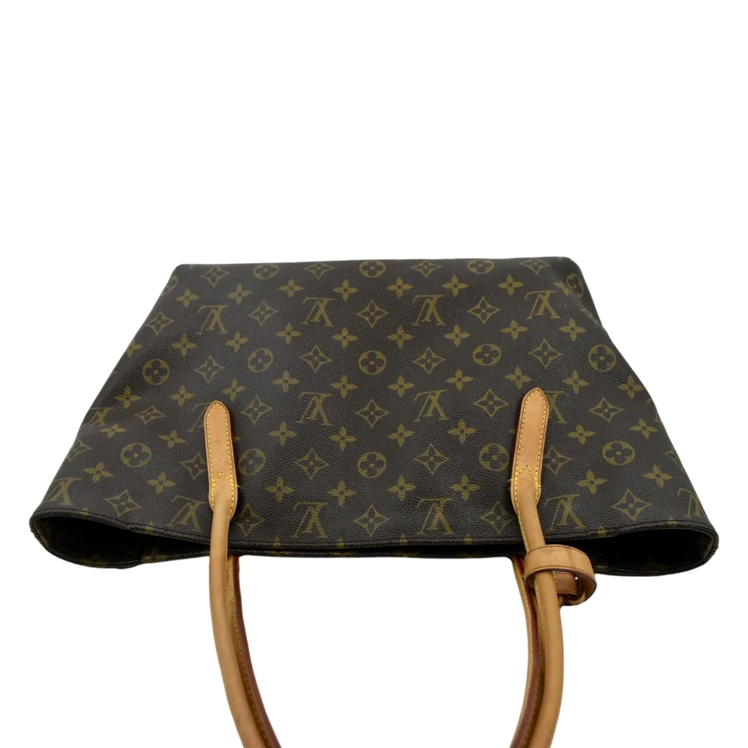 LOUIS VUITTON Raspail PM Monogram Canvas Shoulder Bag Brown