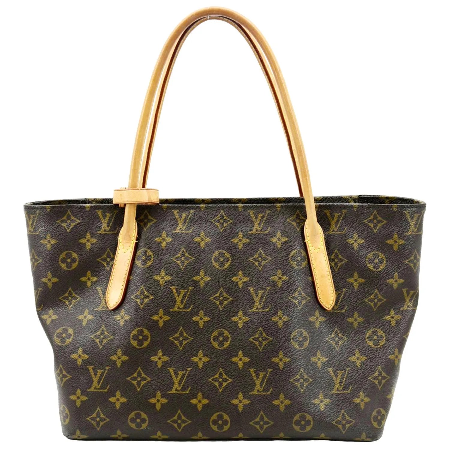 LOUIS VUITTON Raspail PM Monogram Canvas Shoulder Bag Brown