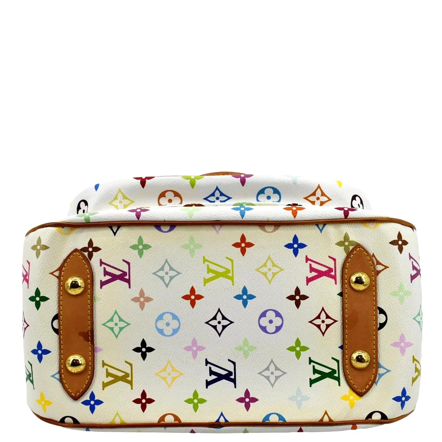 LOUIS VUITTON Rita Multicolor Monogram Shoulder Bag White