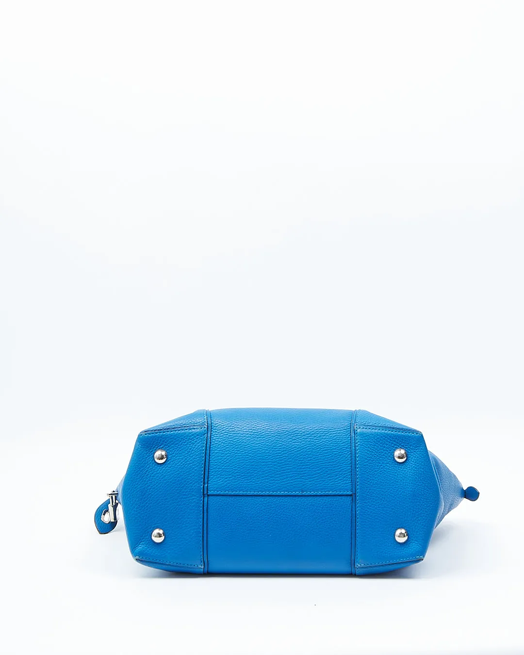Louis Vuitton Royal Blue Taurillon Leather Soft Lockit MM Bag