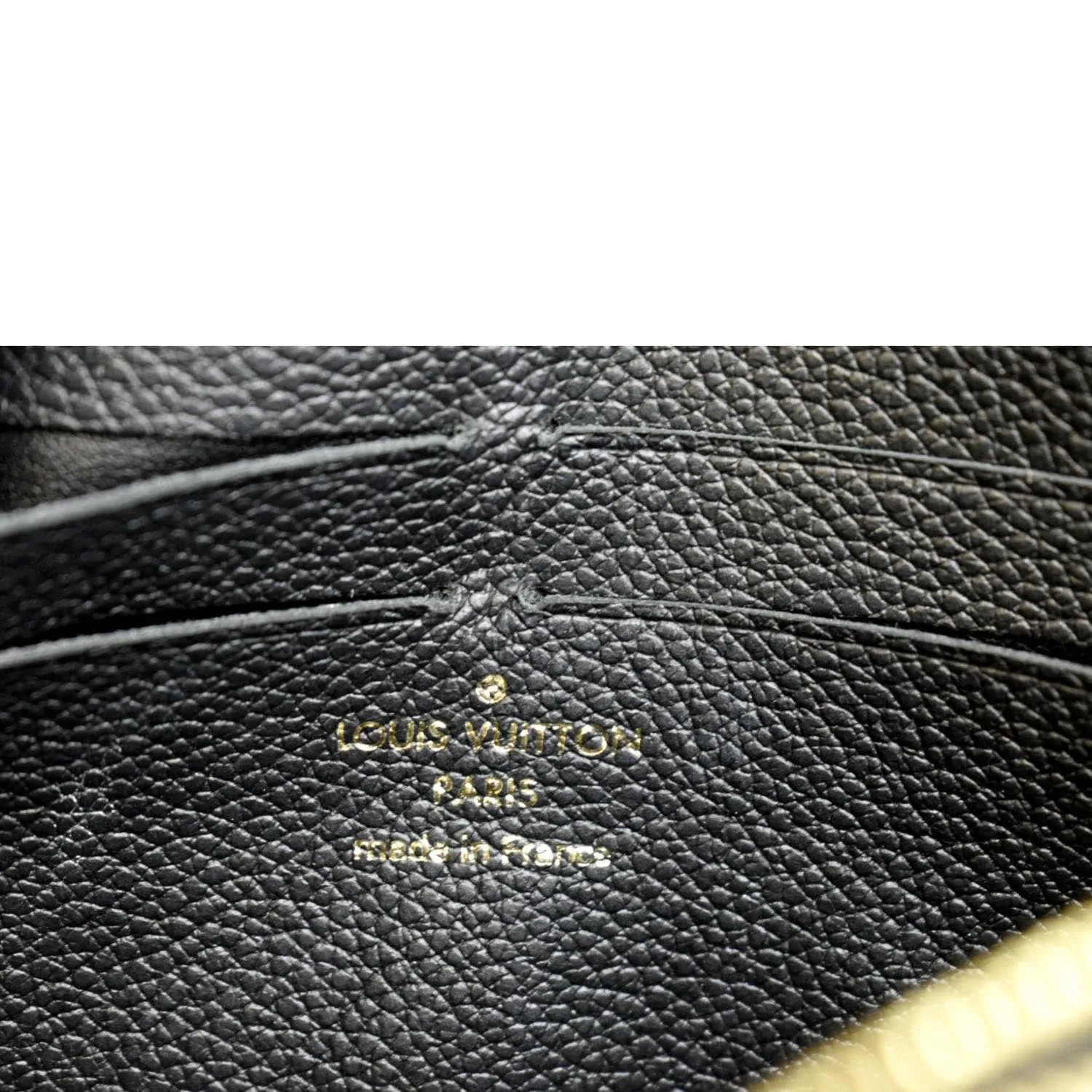 LOUIS VUITTON Vavin Monogram Empreinte Chain Shoulder Bag Black