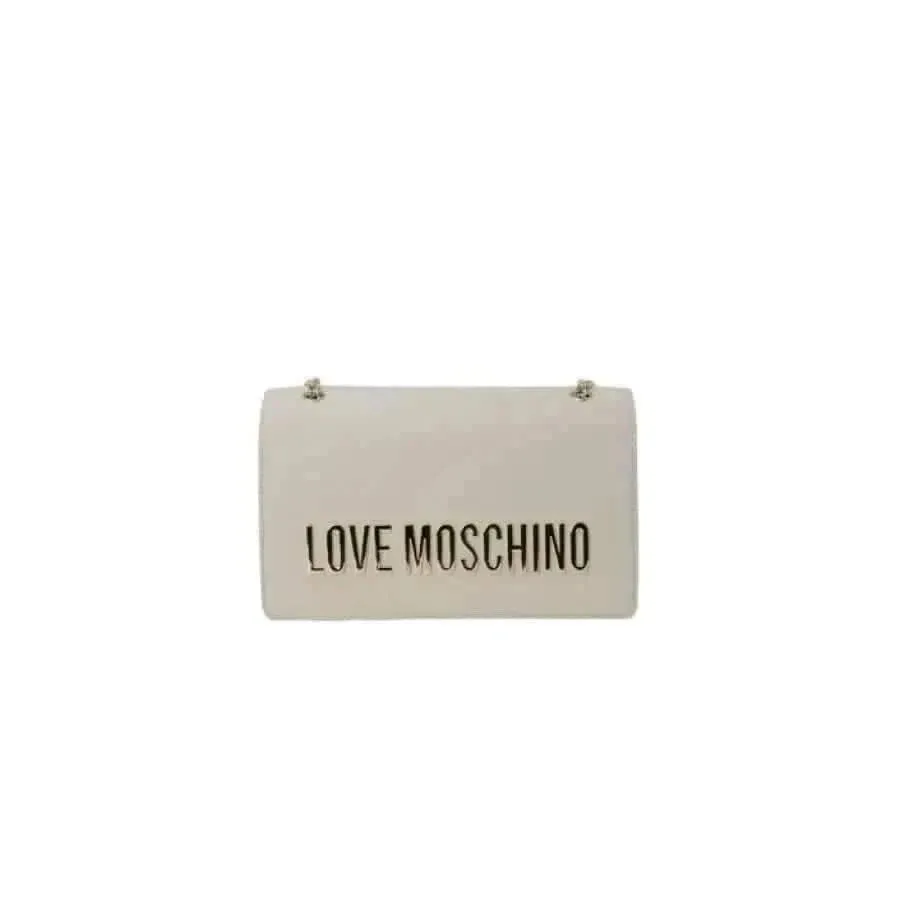 Love Moschino Black Faux Leather Shoulder Bag
