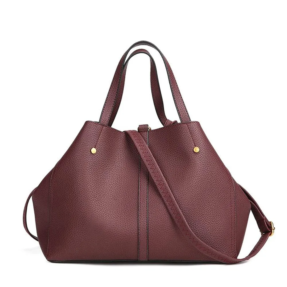 <bold>Tote / Shoulder Bag <br>Vegan-Leather