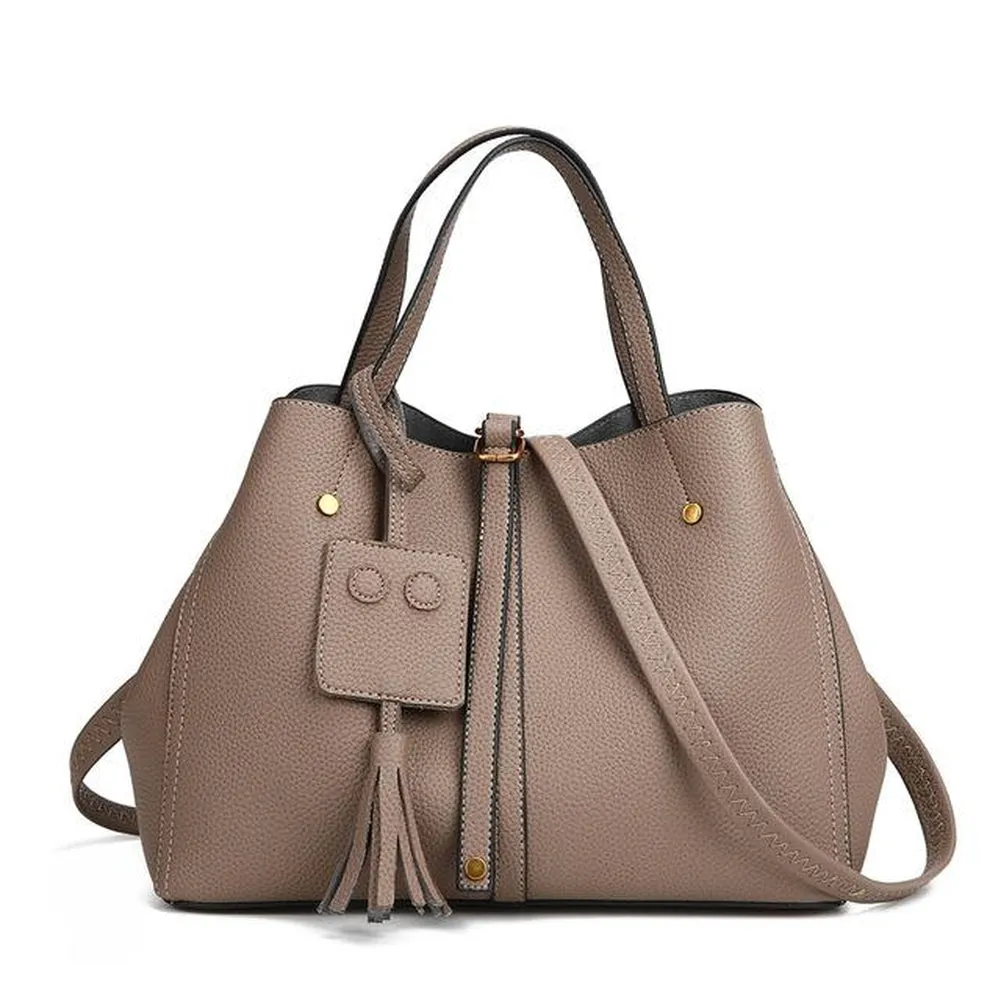 <bold>Tote / Shoulder Bag <br>Vegan-Leather