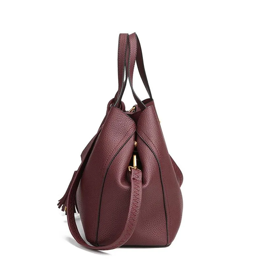 <bold>Tote / Shoulder Bag <br>Vegan-Leather