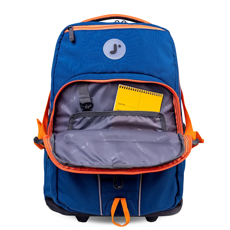 Lunar Multi-Purpose Laptop Rolling Backpack (19.5 Inch) in Navy
