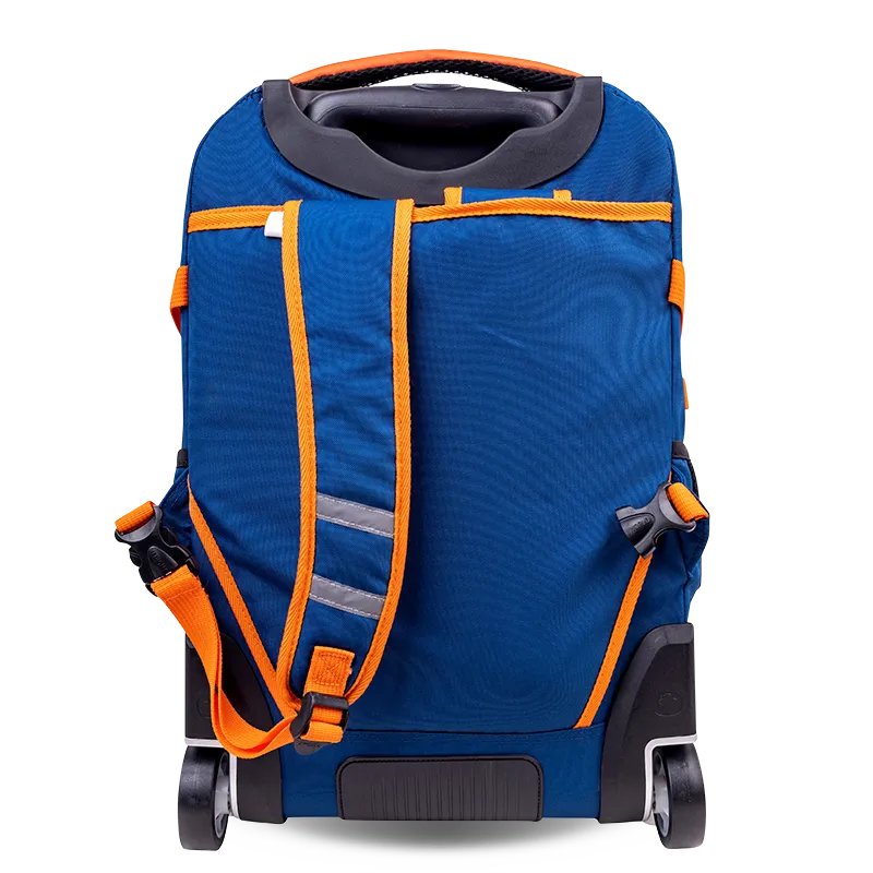 Lunar Multi-Purpose Laptop Rolling Backpack (19.5 Inch) in Navy