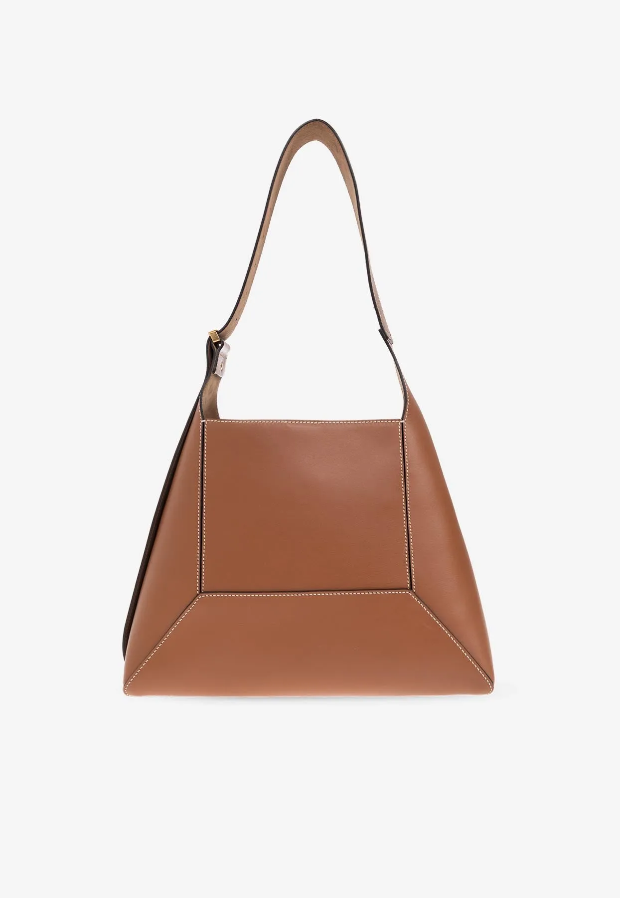 Medium Diamond Leather Hobo Bag