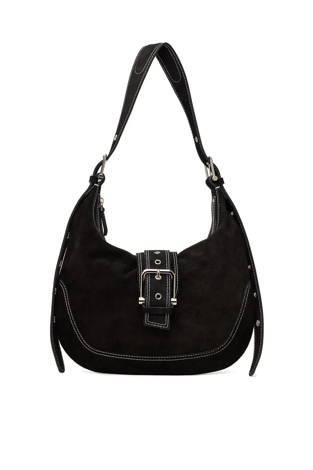 Mid Hobo Brocle Denim Black