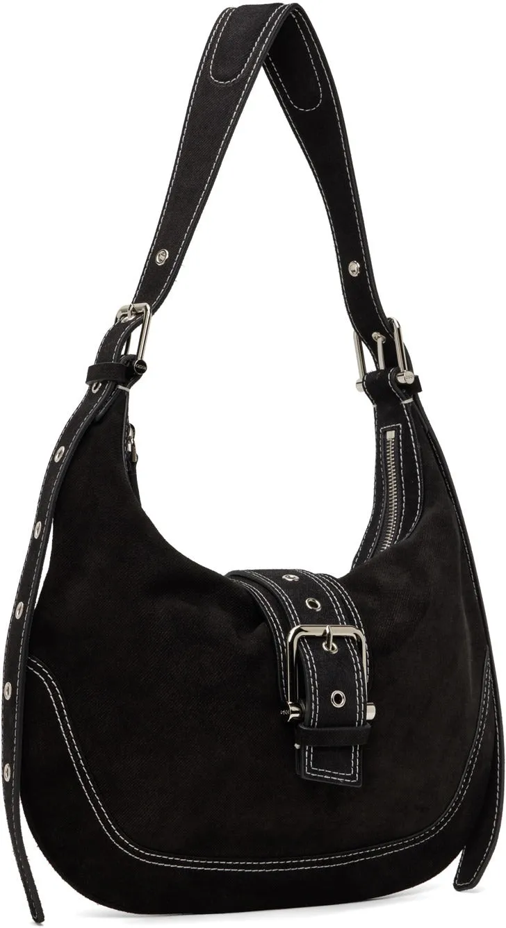Mid Hobo Brocle Denim Black