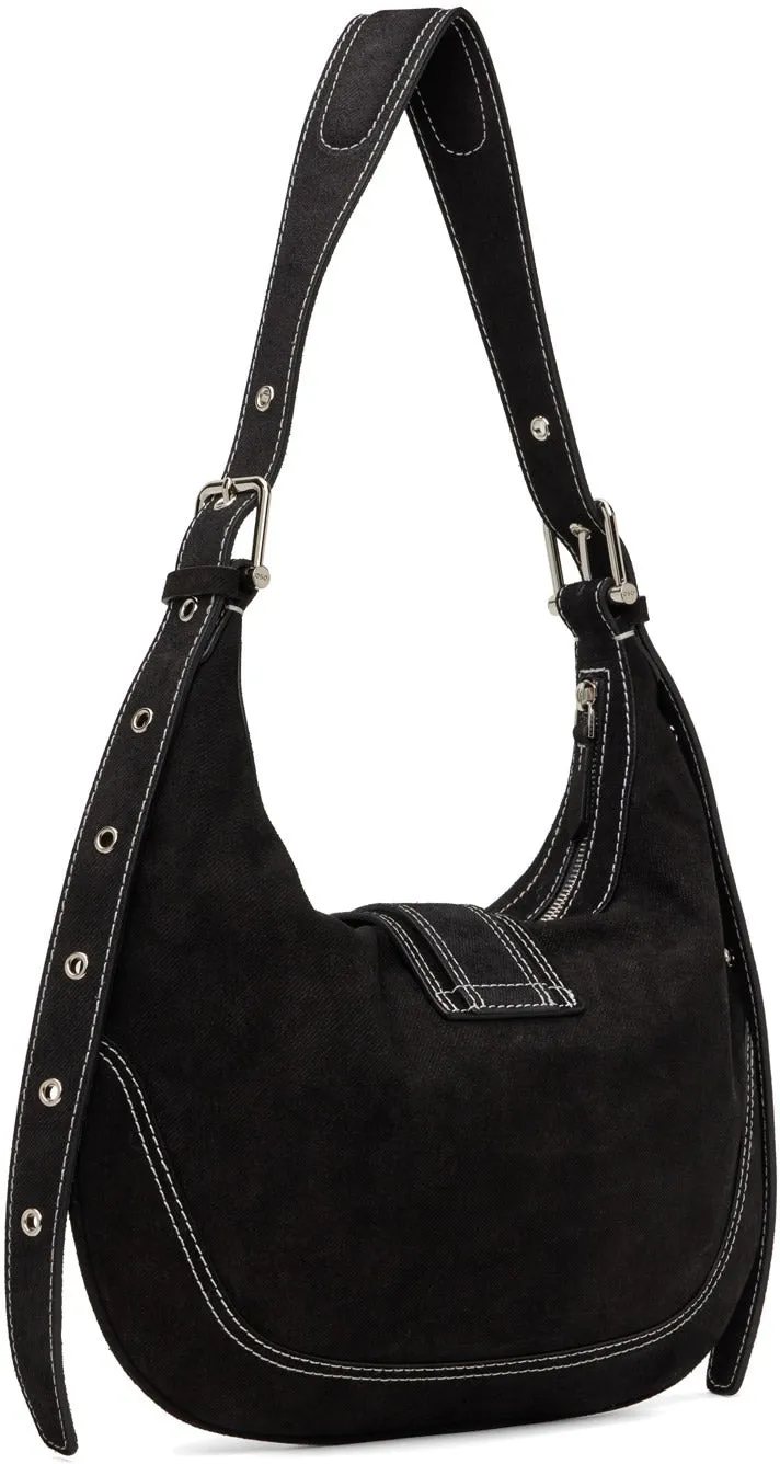 Mid Hobo Brocle Denim Black