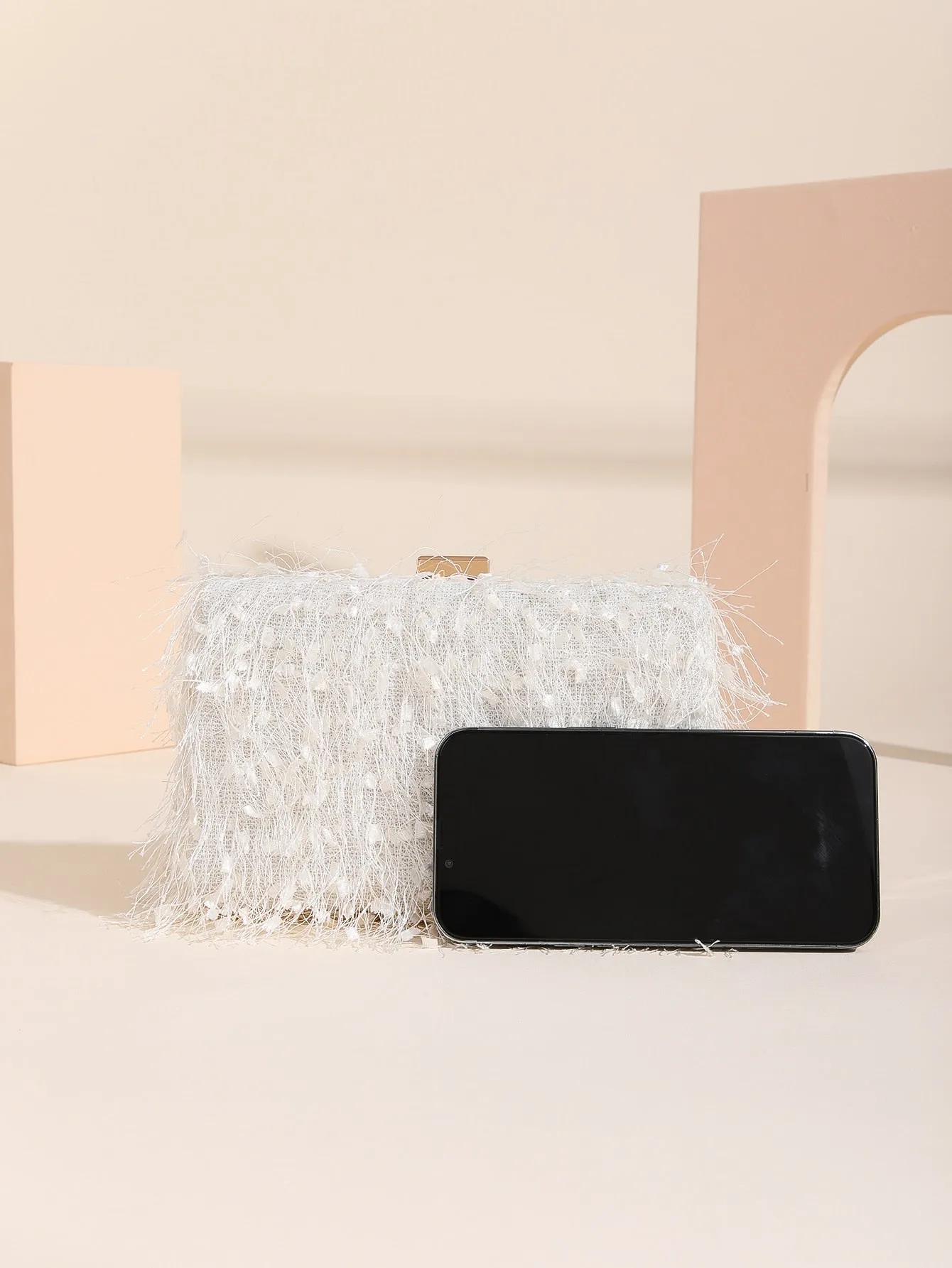 Mini Fringe Decor Box Bag