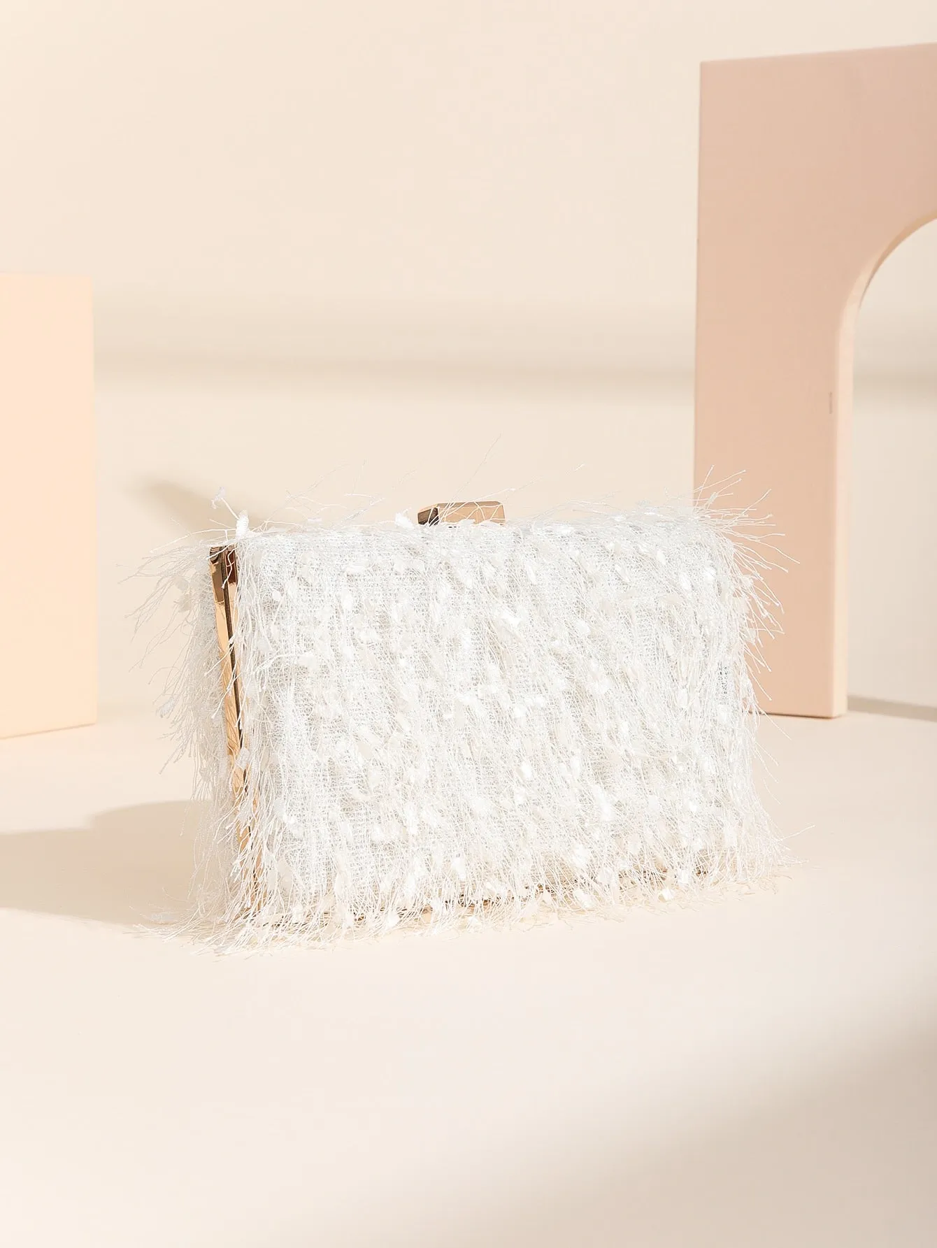 Mini Fringe Decor Box Bag