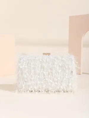 Mini Fringe Decor Box Bag