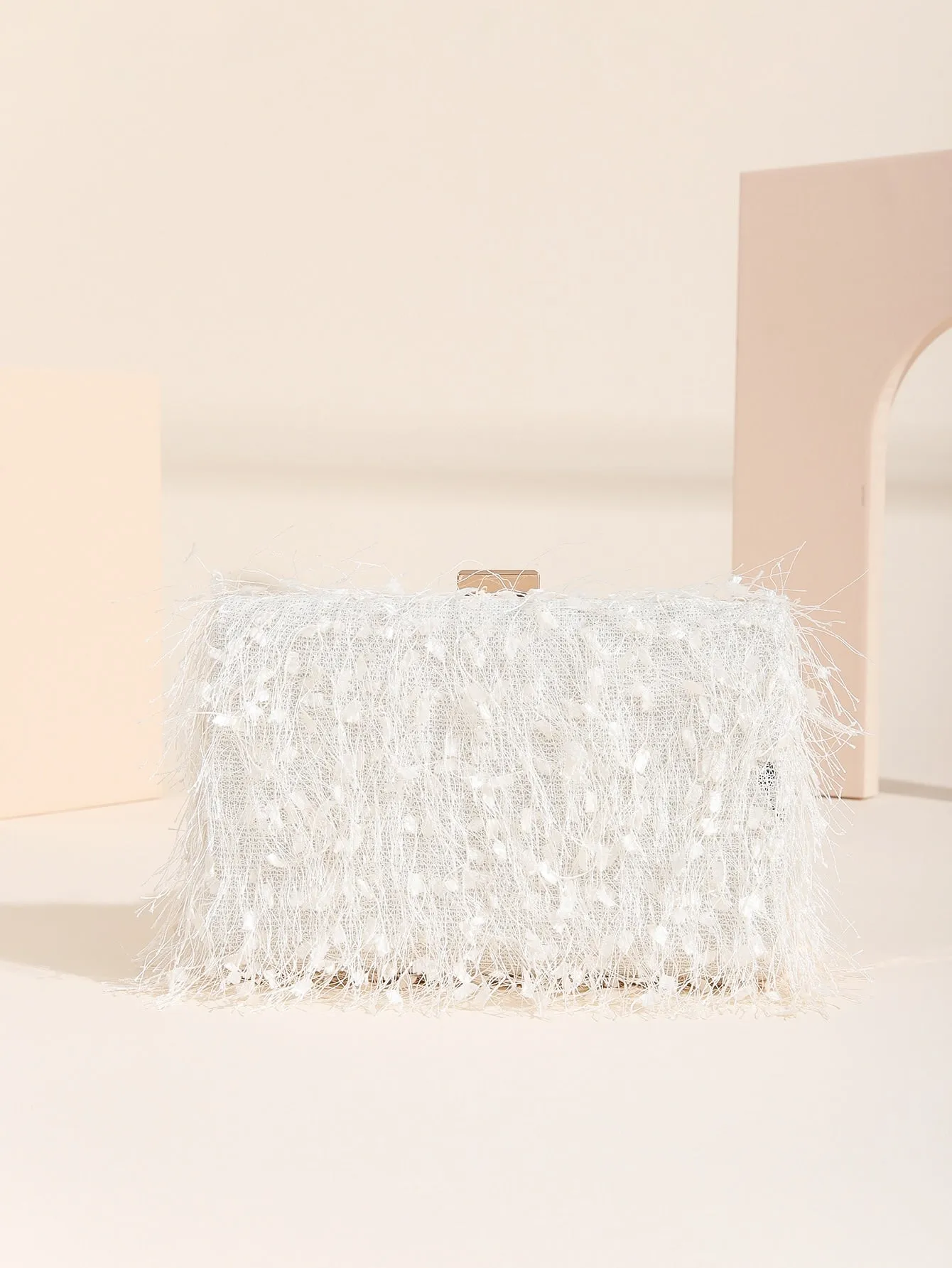 Mini Fringe Decor Box Bag