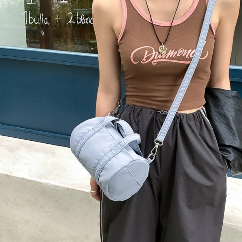 Mini Nylon Duffle Crossbody