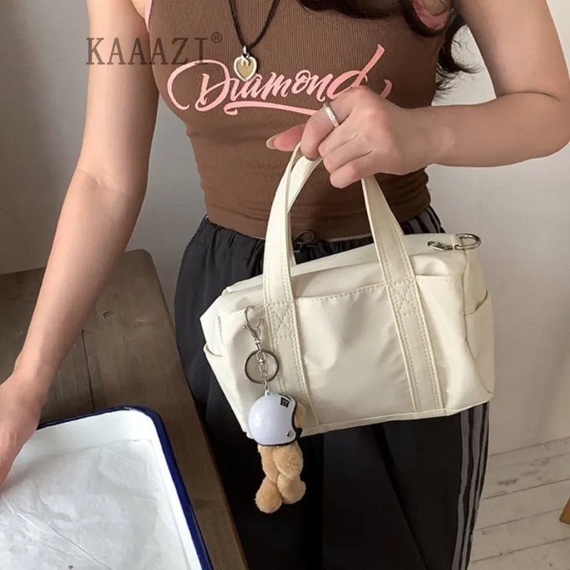 Mini Nylon Duffle Crossbody