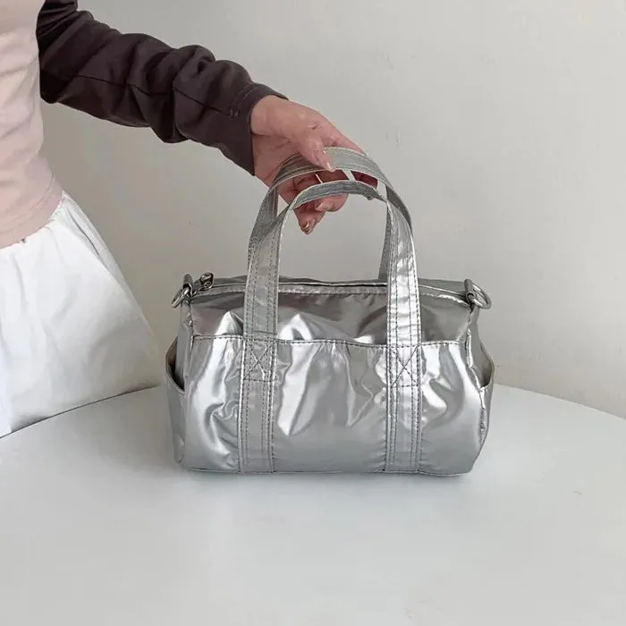 Mini Nylon Duffle Crossbody