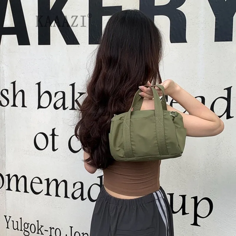 Mini Nylon Duffle Crossbody