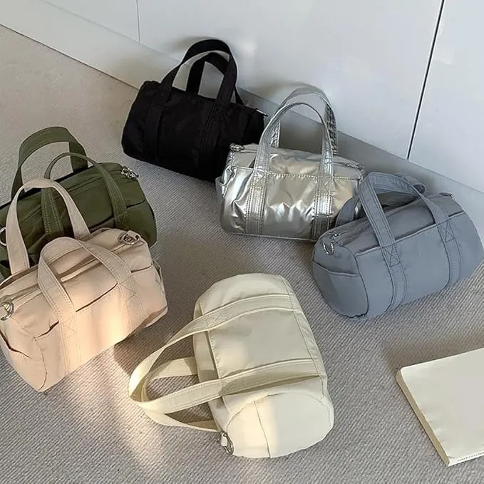 Mini Nylon Duffle Crossbody