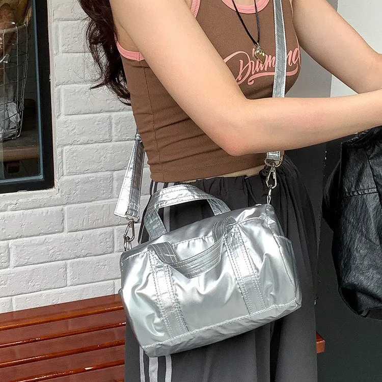 Mini Nylon Duffle Crossbody
