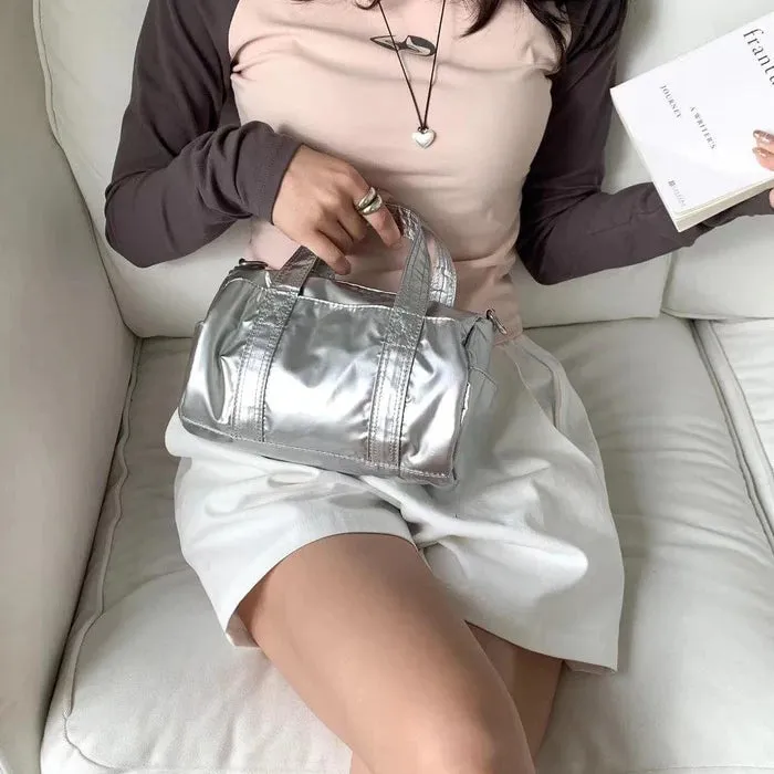 Mini Nylon Duffle Crossbody