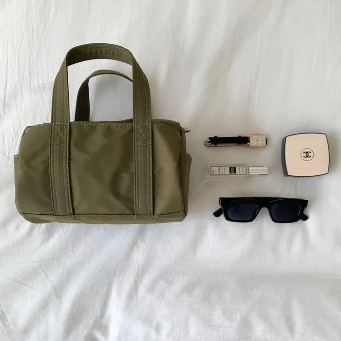 Mini Nylon Duffle Crossbody