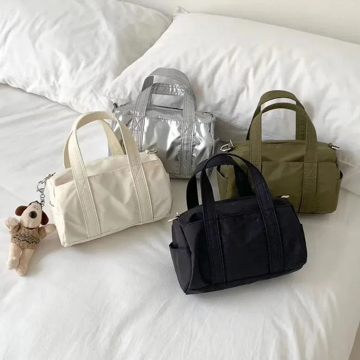 Mini Nylon Duffle Crossbody