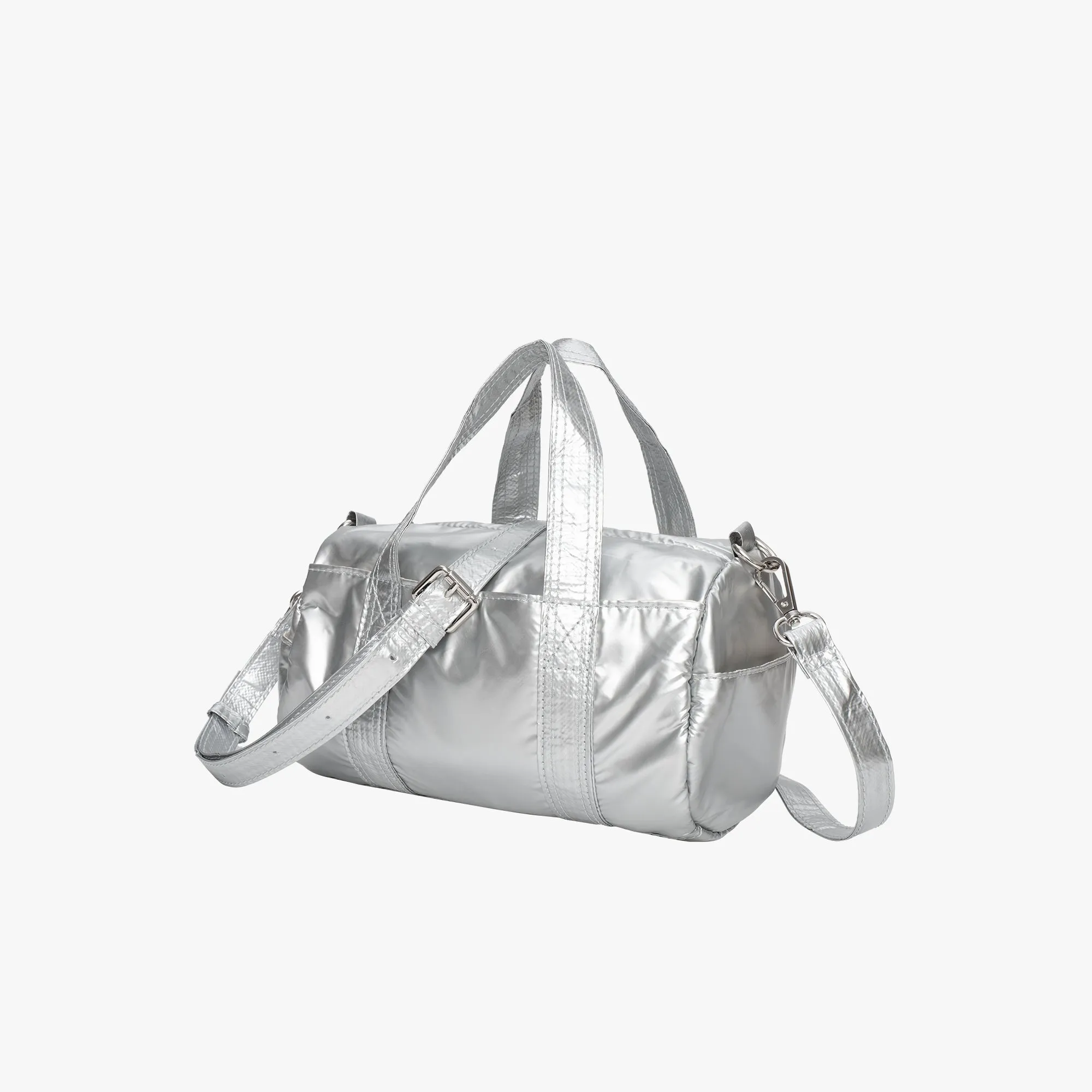 Mini Nylon Duffle Crossbody