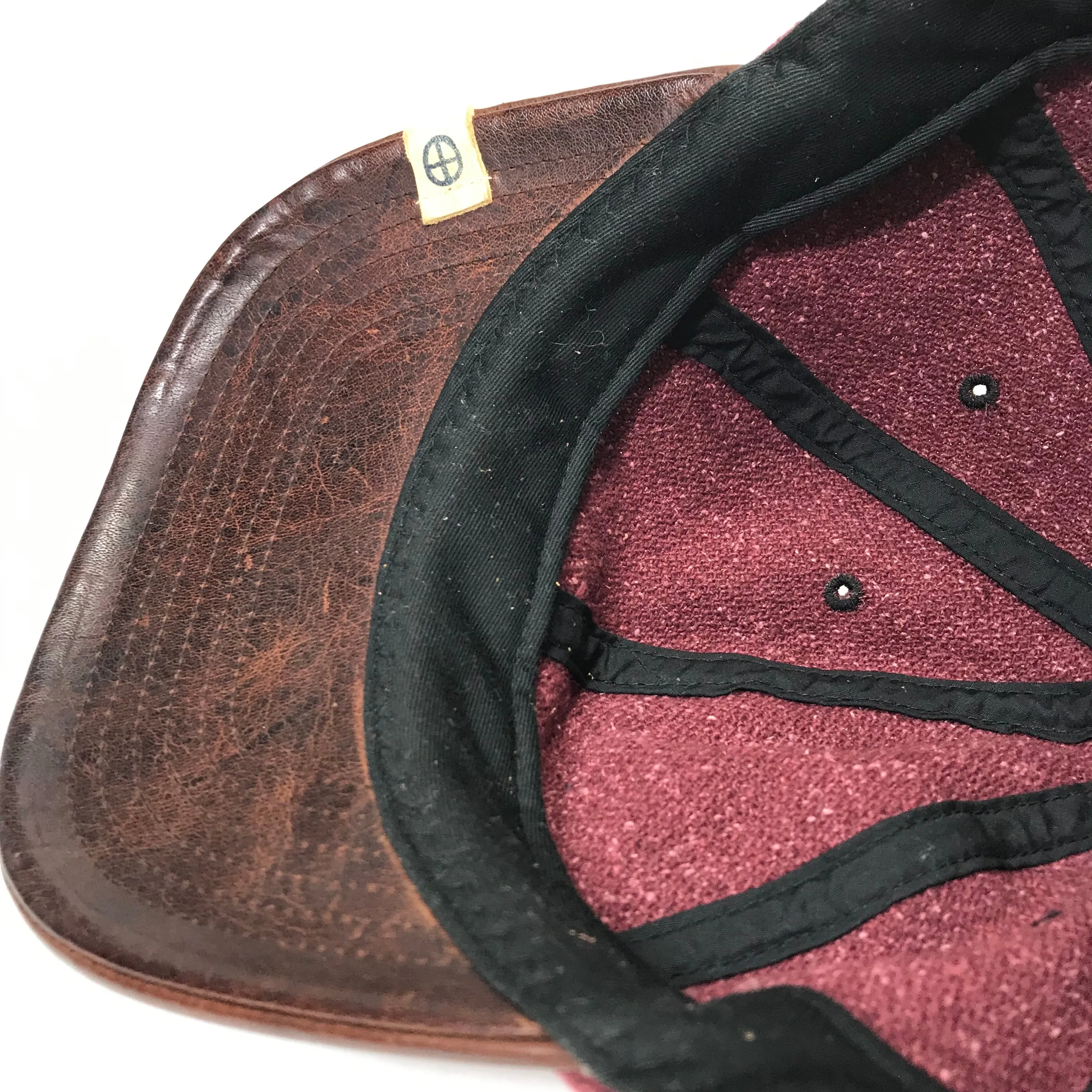 [M/L] Visvim Excelsior Cap Wool / Kangaroo Leather Hat