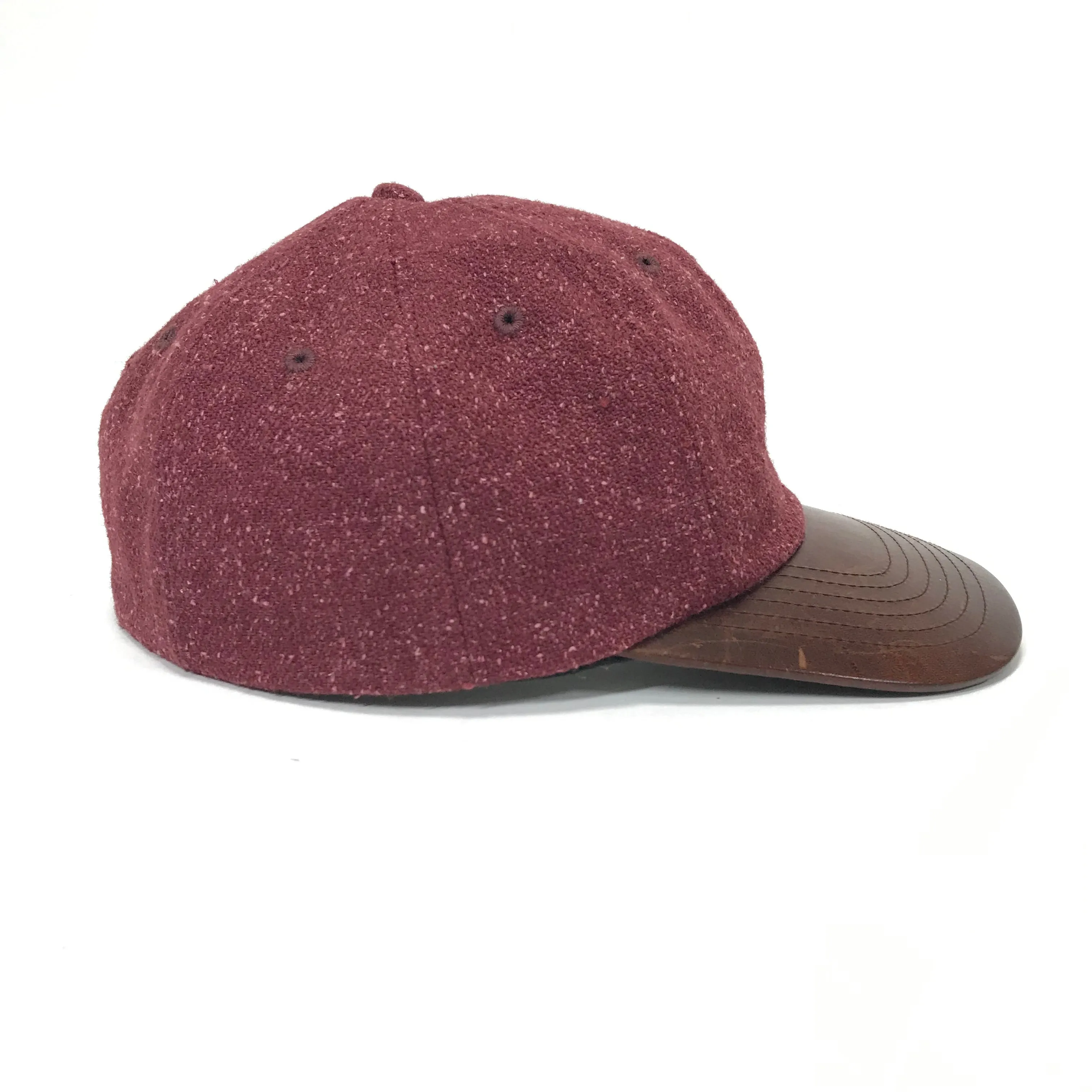 [M/L] Visvim Excelsior Cap Wool / Kangaroo Leather Hat