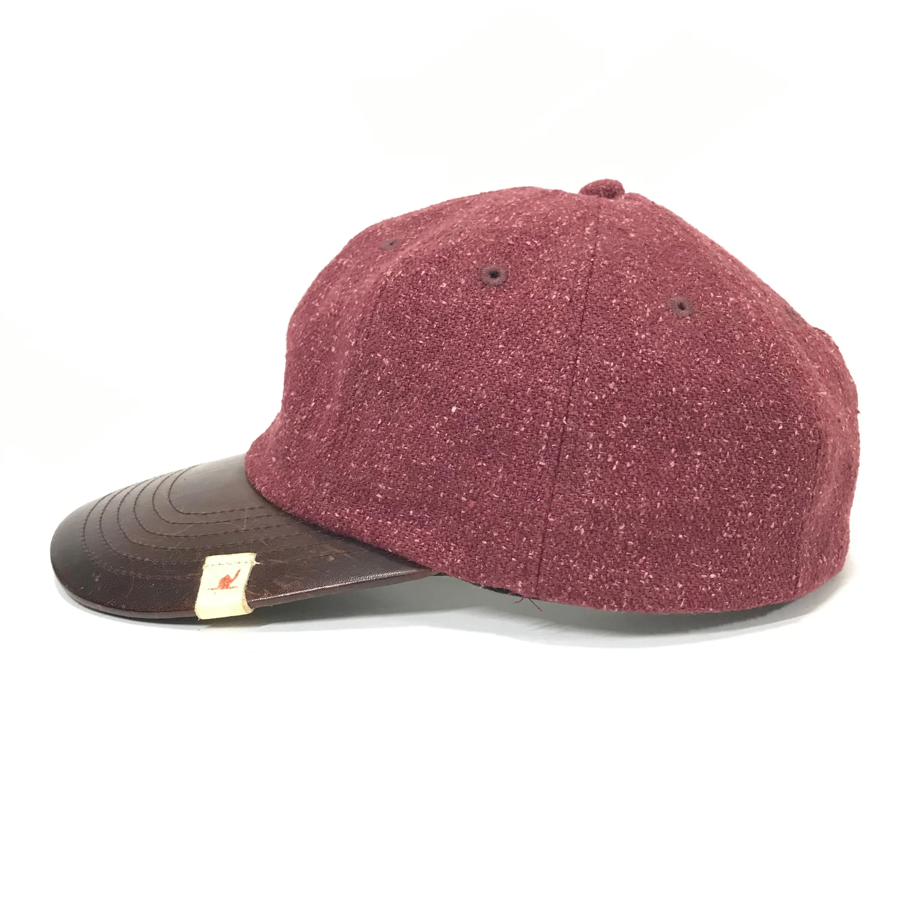 [M/L] Visvim Excelsior Cap Wool / Kangaroo Leather Hat