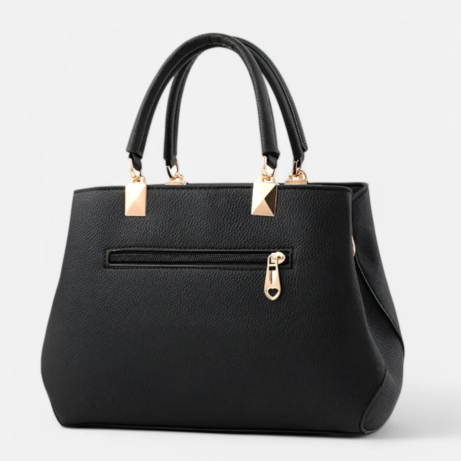 Monacogents | Elegant Messenger Bag with Floral Pendant