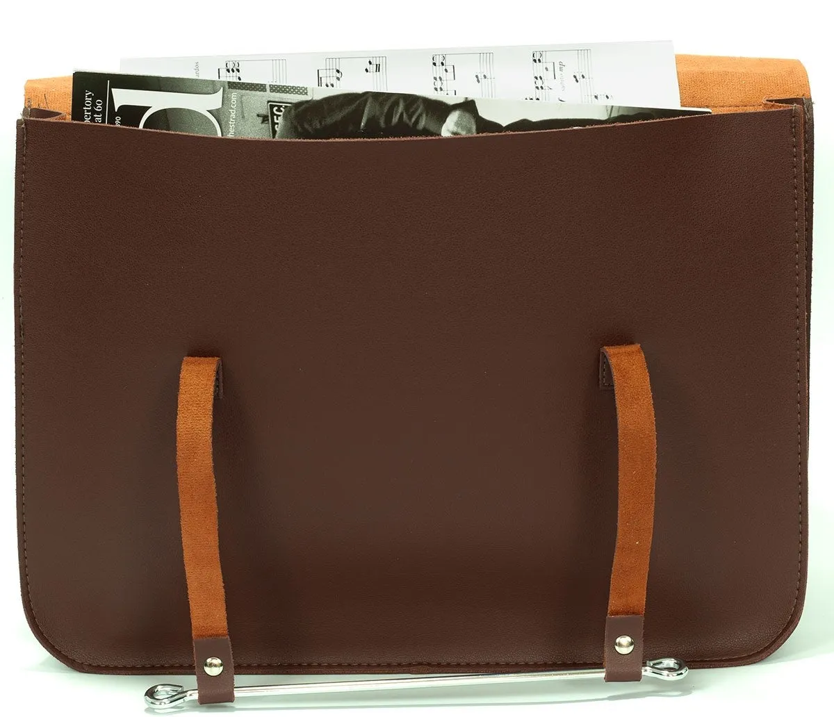 Montford MFC5BR Brown Leatherette Music Case
