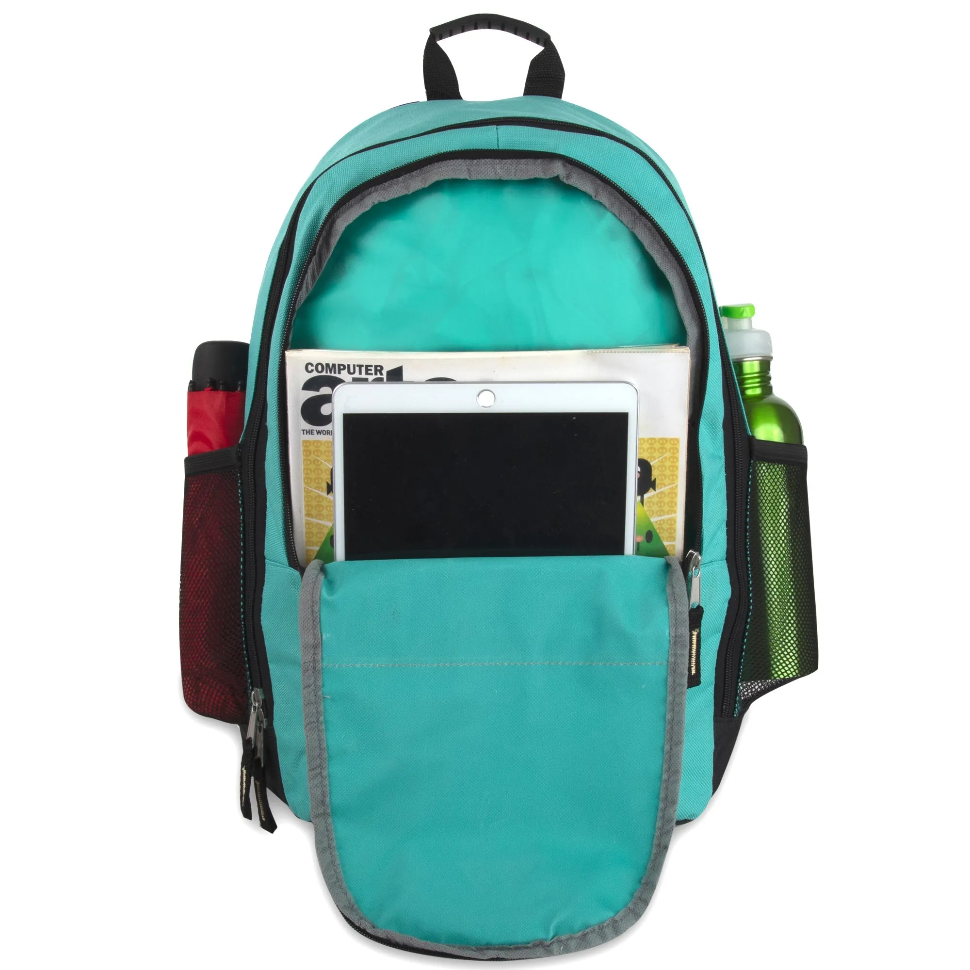 Multi Pocket Reflective Backpack For Girls Wholesale