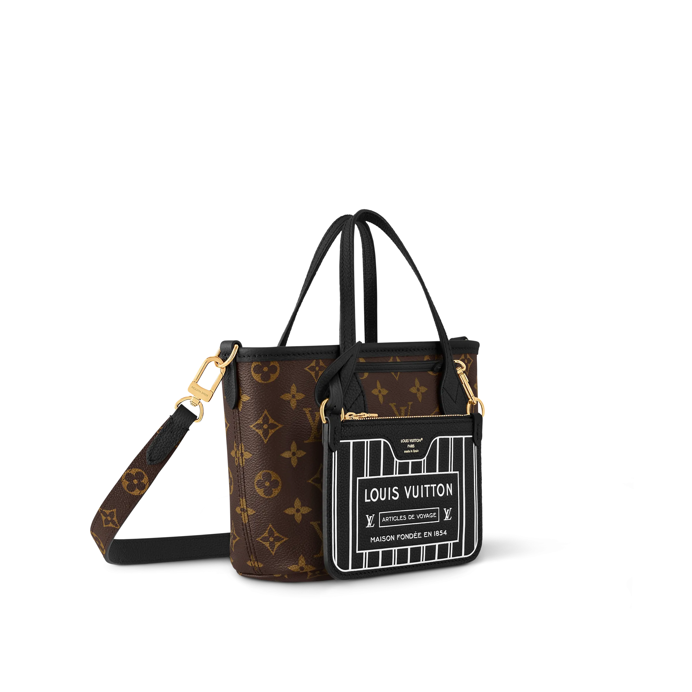 Neverfull Bandoulière Inside Out BB Bag