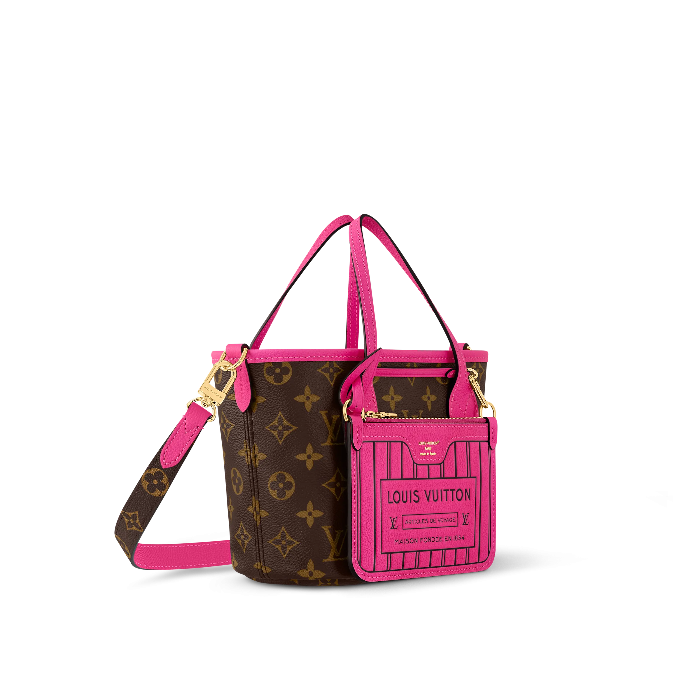 Neverfull Bandoulière Inside Out BB Bag