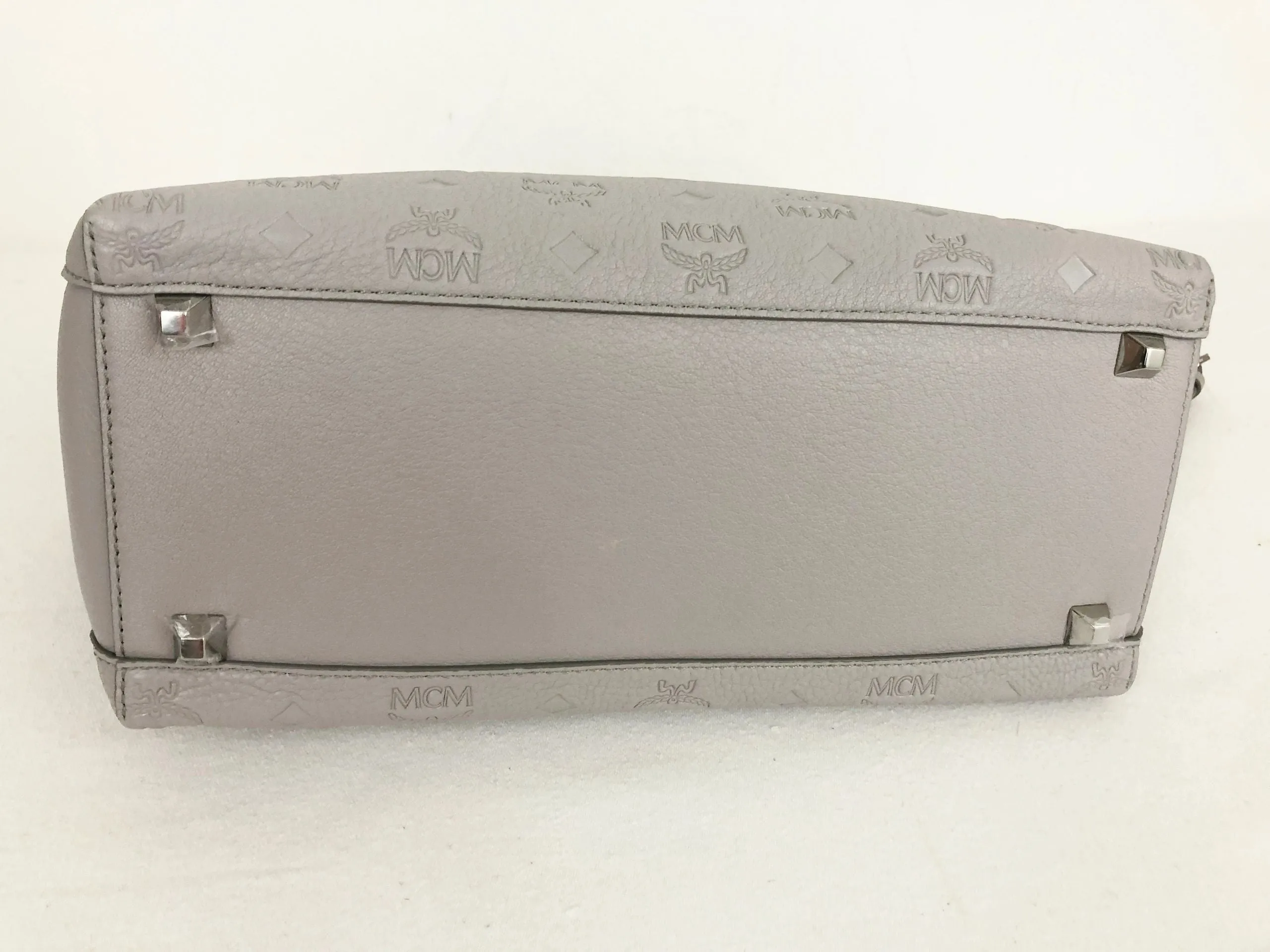 NEW Mcm Grey Hobo W/Tags