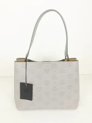 NEW Mcm Grey Hobo W/Tags