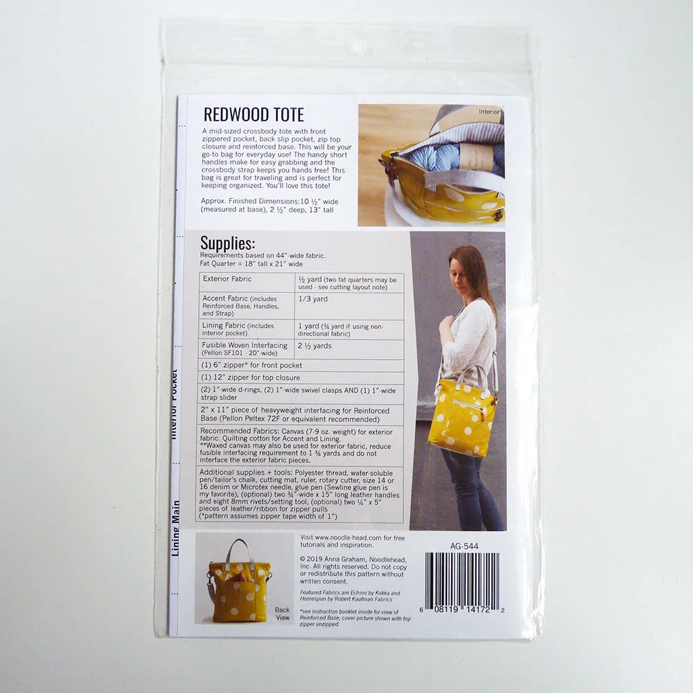 Noodlehead : Redwood Tote