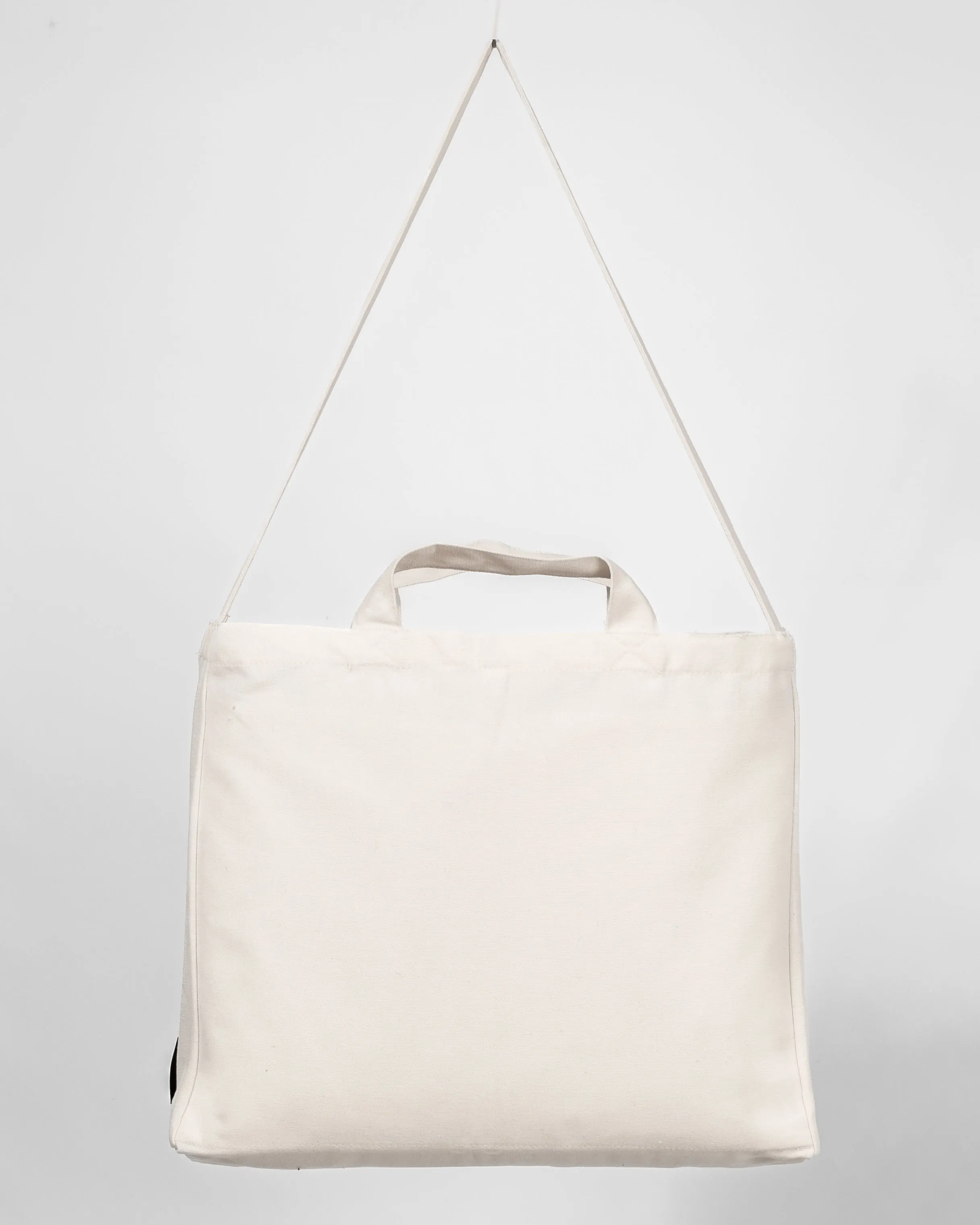 Off White/Blue TØTE Bag