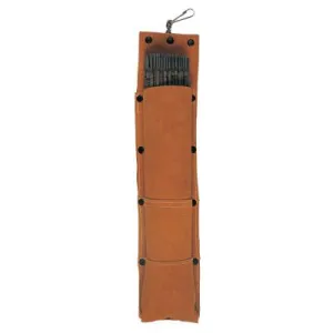 ORS Nasco Rod Bags, For 14 in Electrode, Leather, Brown, Q-14